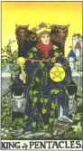 King of Pentacles - Minor Arcana Tarot Card