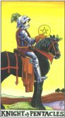 Knight of Pentacles - Minor Arcana Tarot Card