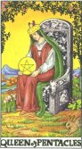 Queen of Pentacles - Minor Arcana Tarot Card