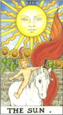 The Sun - Major Arcana Tarot Card
